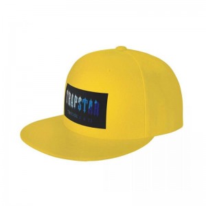 Trapstar Chenille Baseball Cap Hüte Herren Gelb Österreich | QA40-688