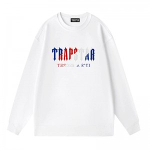 Trapstar Crewneck It’s A Secret Galaxy Sweatshirts Herren Weiß Österreich | RH52-507