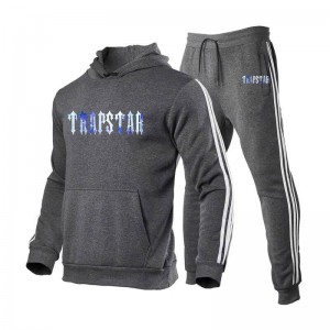 Trapstar Fleece Causal Sport Trainingsanzug Herren Grau Österreich | TK90-705