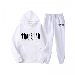 Trapstar Fleece London Trainingsanzug Herren Weiß Österreich | GC75-733