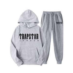 Trapstar Fleece London Trainingsanzug Herren Grau Österreich | UQ69-063