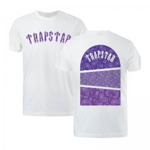 Trapstar Football Top T-shirts Herren Weiß Österreich | XY98-441