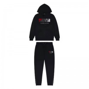 Trapstar Irongate Decoded Hoodie Trainingsanzug Herren Schwarz Österreich | DL86-316