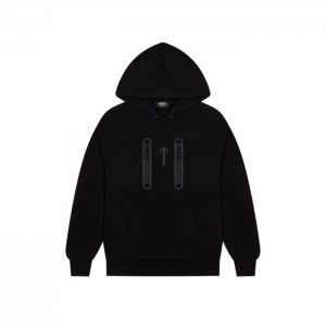 Trapstar Irongate T Trap Fleece Hoodie Herren Schwarz Österreich | KP03-248