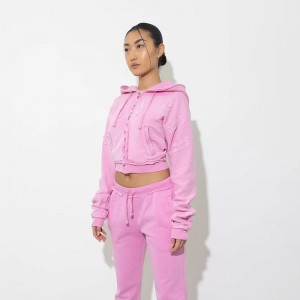 Trapstar Irongate Women Cropped Trainingsanzug Herren Rosa Österreich | VH82-577