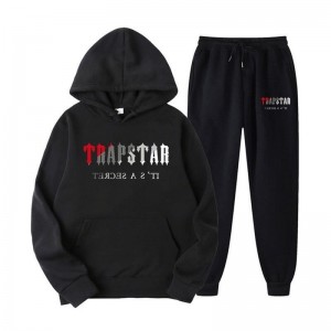 Trapstar It's A Secret Set Trainingsanzug Herren Schwarz Österreich | YV87-105