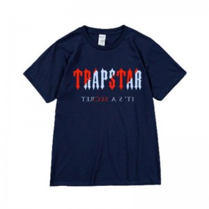 Trapstar It's a Secret Kurzes Sleeve T-shirts Herren Blau Österreich | DP99-403