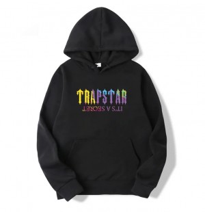 Trapstar It's a Secret Print Hoodie Herren Schwarz Österreich | QP83-482