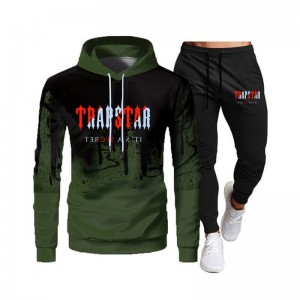 Trapstar It's a Secret Streetwear Trainingsanzug Herren Khaki Österreich | AH28-685