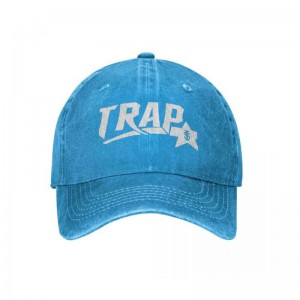 Trapstar Jacket Baseball Cap Hüte Herren Blau Österreich | QM57-664