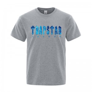 Trapstar London Chenille Tee T-shirts Herren Grau Österreich | VY72-428