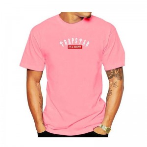 Trapstar London Co-Branded Kurzes Sleeve T-shirts Herren Rosa Österreich | PI41-484