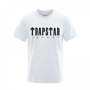 Trapstar London Letter Printed T-shirts Herren Weiß Österreich | EJ17-287