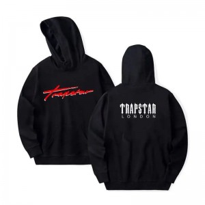 Trapstar London Logo Hoodie Herren Schwarz Österreich | TR61-412