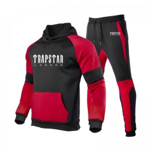 Trapstar London Printed New Winter Trainingsanzug Herren Rot Österreich | DD14-088