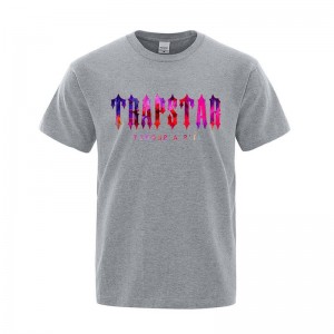 Trapstar London Sunset It's a Secret T-shirts Herren Grau Österreich | RX24-997