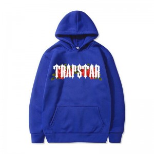 Trapstar Long Sleeve Hoodie Herren Blau Österreich | YL05-552