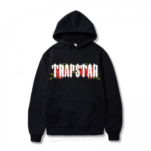 Trapstar Long Sleeve Hoodie Herren Schwarz Österreich | EF25-772