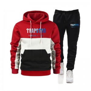 Trapstar Merch It's a Secret Printed Logo Trainingsanzug Herren Rot Österreich | NZ84-120