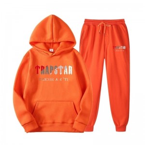 Trapstar Orange It's A Secret Set Trainingsanzug Herren Orange Österreich | TY71-111