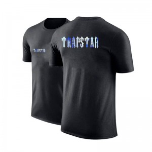 Trapstar Shorts Sleeve Round-Neck T-shirts Herren Schwarz Österreich | JV21-051