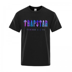 Trapstar Soft Kurzes Sleeve T-shirts Herren Schwarz Österreich | TV28-835