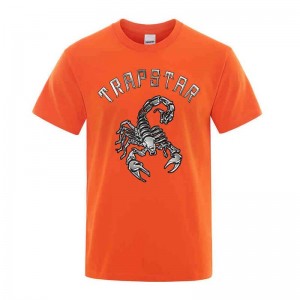 Trapstar Spider Printed Graphic Tee T-shirts Herren Orange Österreich | SC47-328