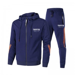 Trapstar Sportswear Trainingsanzug Herren NavyBlue Österreich | KI46-564