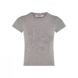 Trapstar TS-Star Applique Baby Tee T-shirts Herren Grau Österreich | KW46-205