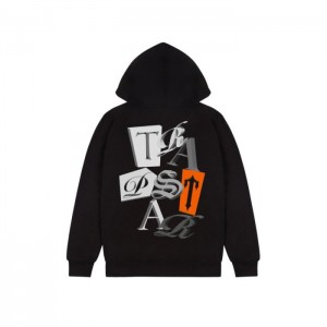 Trapstar TS Script 3D Edition Hoodie Herren Schwarz Österreich | TD33-154