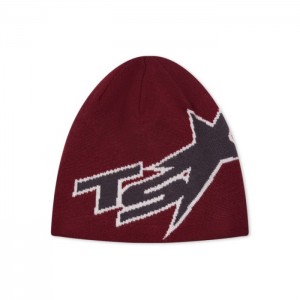 Trapstar TS Star Beanie Hüte Herren Rot Österreich | MI04-541