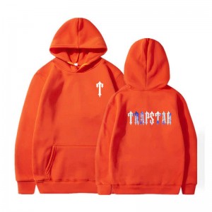 Trapstar T Pattern Hoodie Herren Orange Österreich | VJ95-119