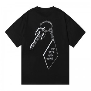 Trapstar Trap Star Keys Open Doors T-shirts Herren Schwarz Österreich | FX17-259