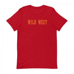 Trapstar Wild West T-shirts Herren Rot Österreich | SX16-891