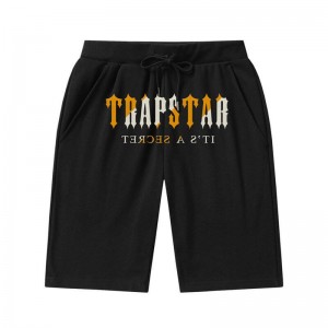 Trapstar Winter Causal It's a Secret Kurze Hose Herren Schwarz Österreich | AX14-857