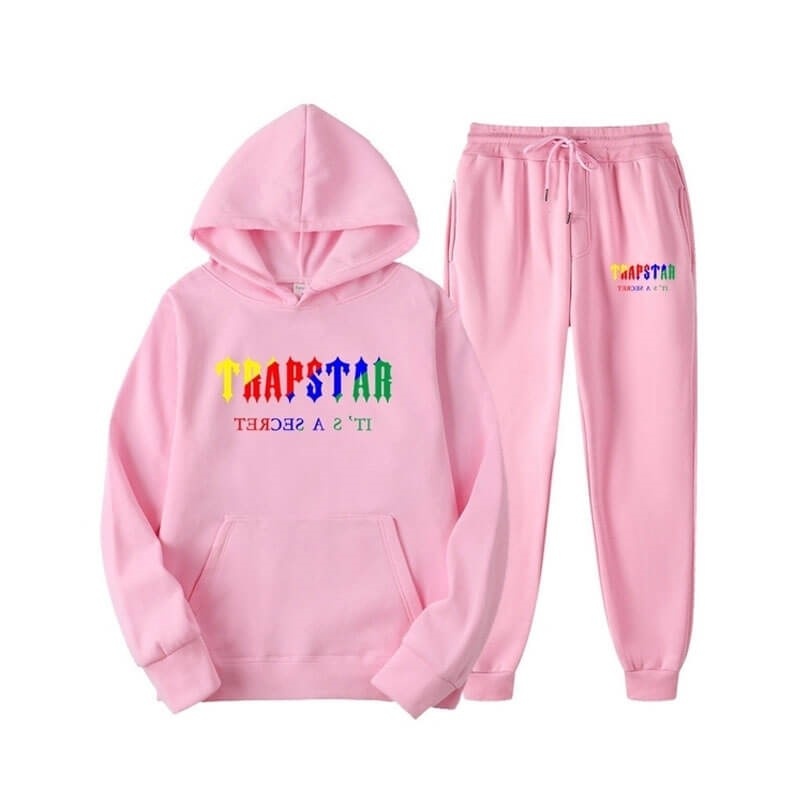 Trapstar Autumn It\'s a Secret Trainingsanzug Herren Rosa Österreich | WX03-371