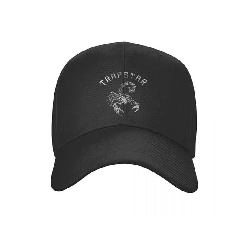 Trapstar Baseball black Cap Hüte Herren Schwarz Österreich | MY49-433