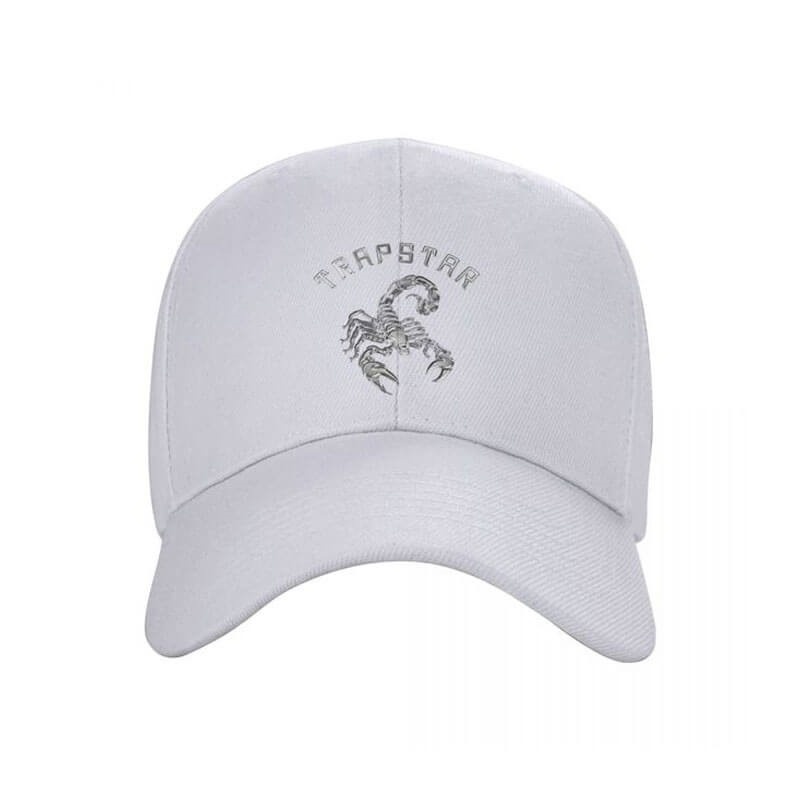 Trapstar Baseball black Cap Hüte Herren Weiß Österreich | VB20-182