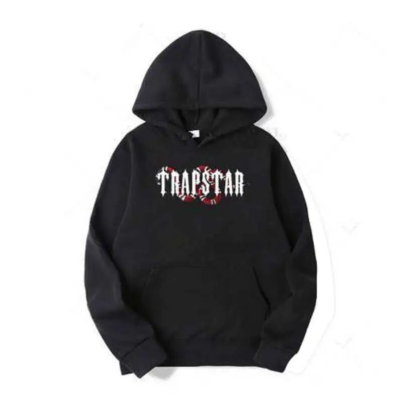 Trapstar Black Snake Hoodie Herren Schwarz Schlangenoptik Österreich | YW50-459