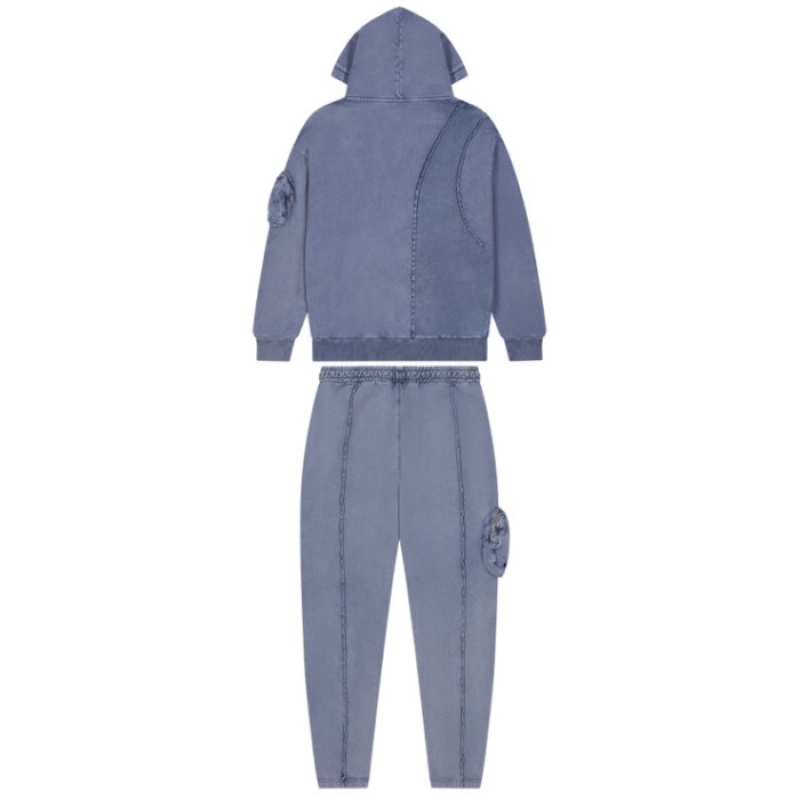 Trapstar Construct Hoodie Herren Blau Österreich | GC22-316