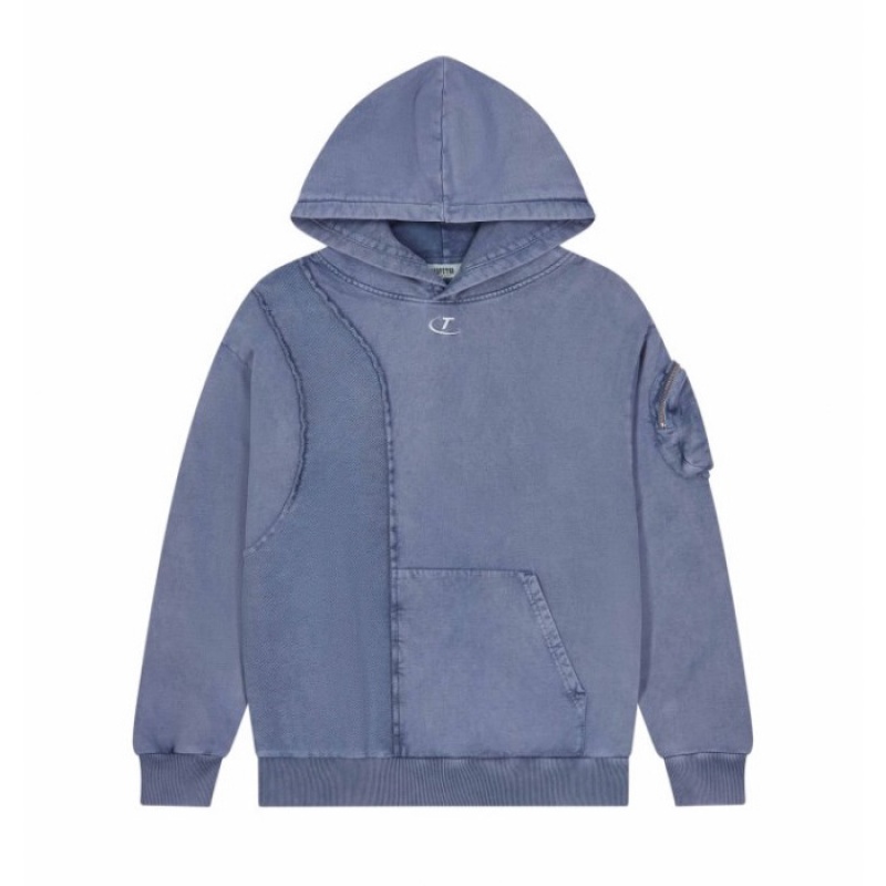 Trapstar Construct Hoodie Herren Blau Österreich | GC22-316