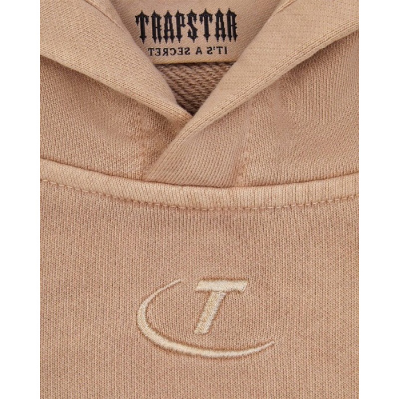 Trapstar Construct Hyperdrive Hoodie Herren Kaffee Österreich | GD09-290