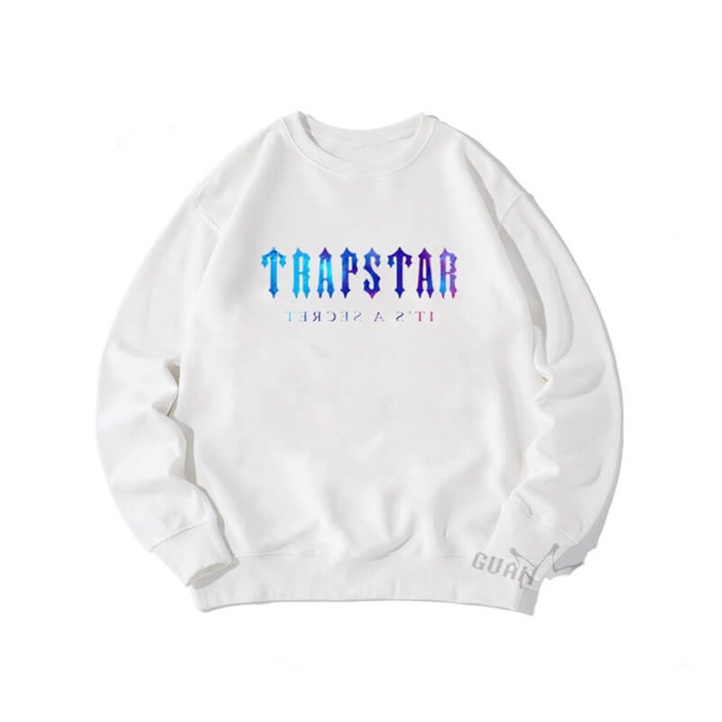 Trapstar Crewneck It\'s a Secret Sweatshirts Herren Weiß Österreich | VM92-126