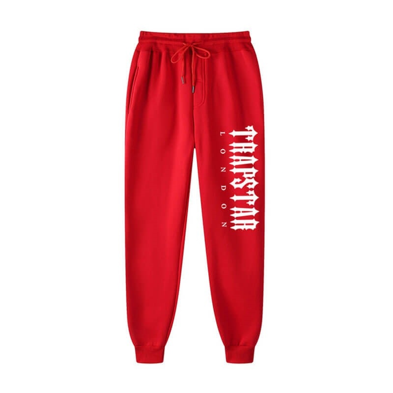 Trapstar Fleece London Shining Hose Herren Rot Österreich | YZ94-654