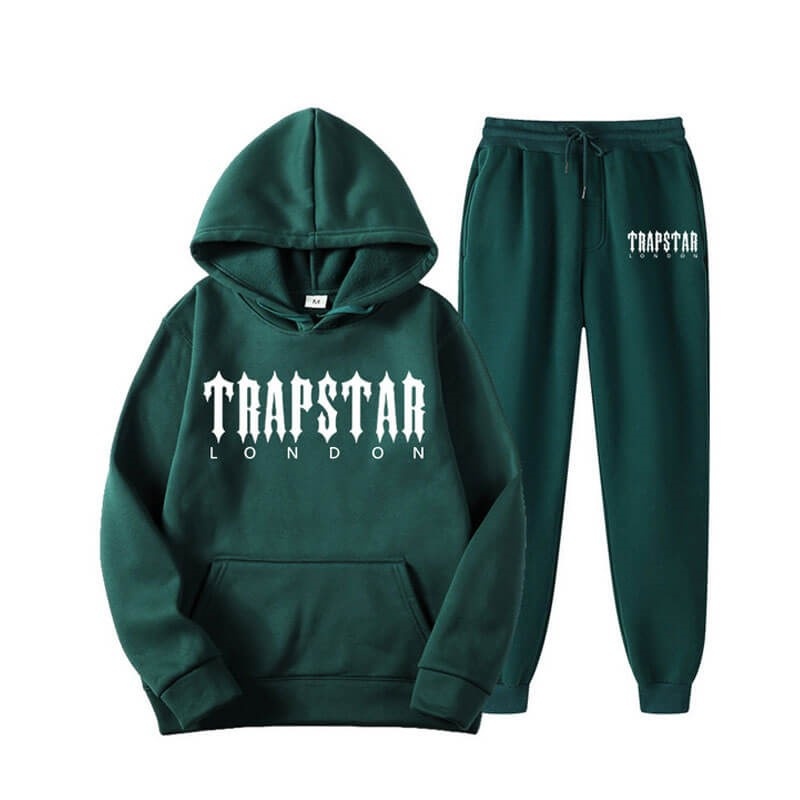 Trapstar Fleece London Shining Trainingsanzug Herren Grün Österreich | YM50-900