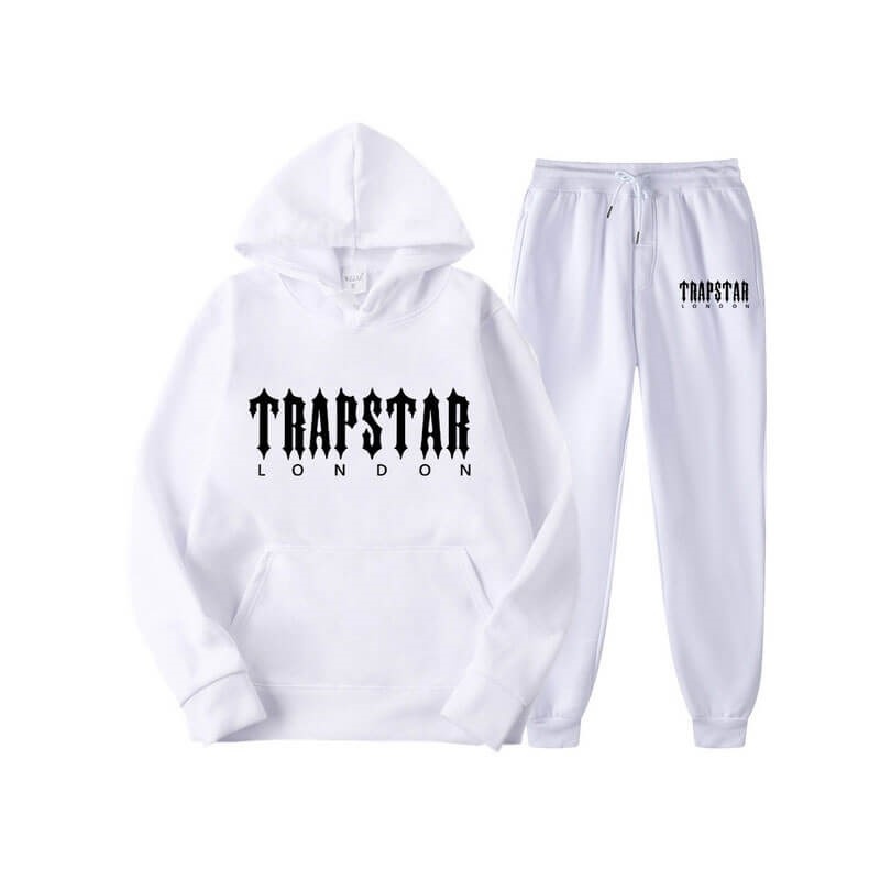 Trapstar Fleece London Trainingsanzug Herren Weiß Österreich | GC75-733