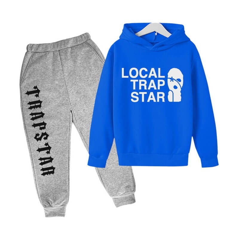 Trapstar Funny Face Smile Trainingsanzug Herren Blau Österreich | BQ83-262