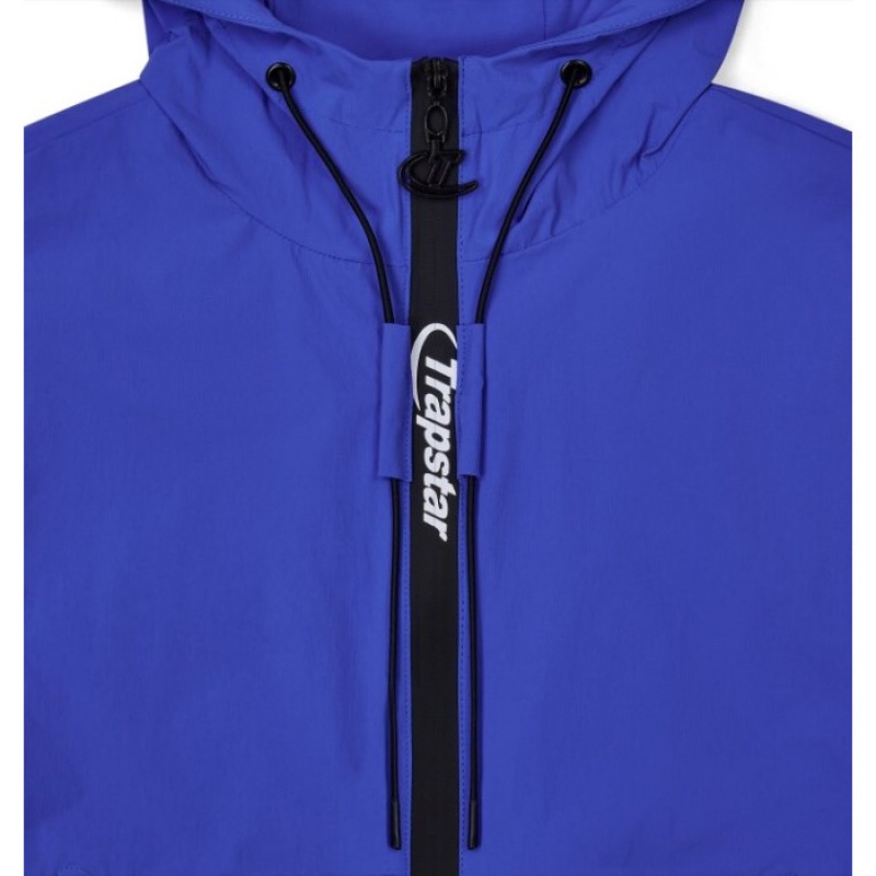 Trapstar Hyperdrive Embossed Windbreaker Oberbekleidung Herren Blau Österreich | TZ88-807