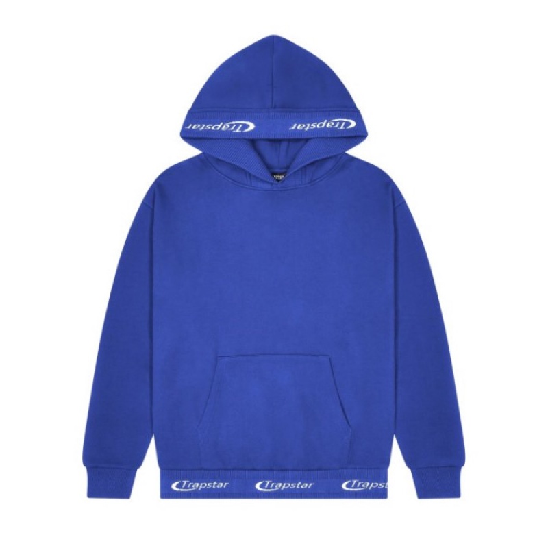 Trapstar Hyperdrive Rib Hoodie Herren Blau Österreich | WT35-184