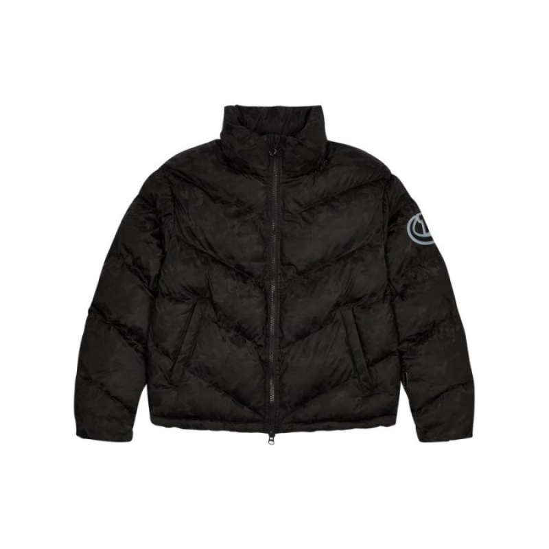 Trapstar Hyperdrive Sleeve Puffer Oberbekleidung Herren Schwarz Camouflage Österreich | AE85-357